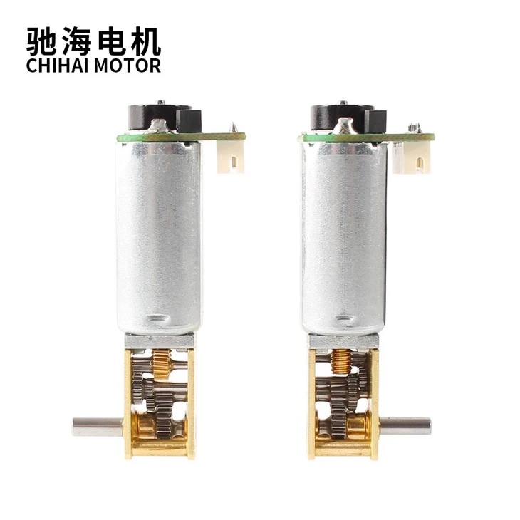Mini DC Worm Motor With Encoder