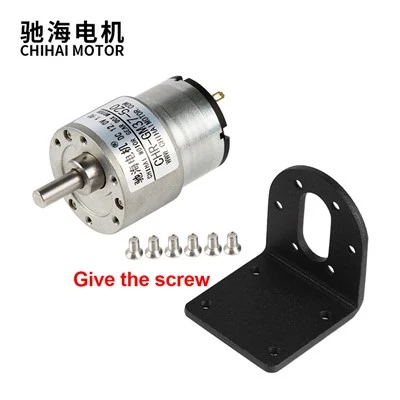 GM37   DC   Carbon   Brush  Gear   Modur