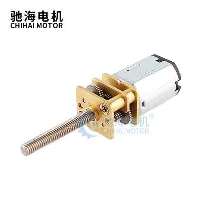 Cyflymder Uchel Trorym Uchel Uchel-Power DC 3V 6V Hir Oes Carbon Brush Micro Gear Modur