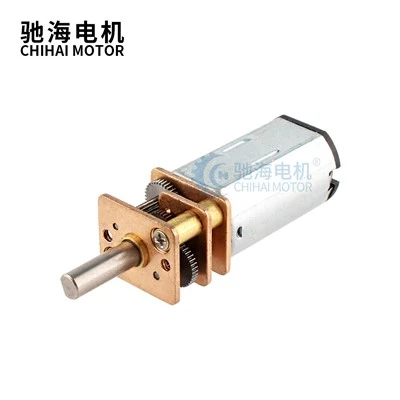 Micro Gear Modur 3mm Diamedr Siafft 6v 9v 12v 30RMP 1600RPM DC Gear Lleihau Modur Ar gyfer